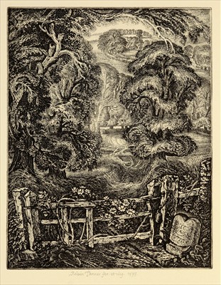 Lot 1034 - Robin Tanner - etching