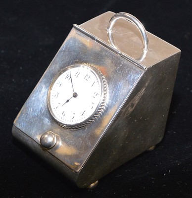 Lot 338 - Silver ring box