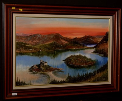 Lot 1194 - Dallas Simpson - oil.