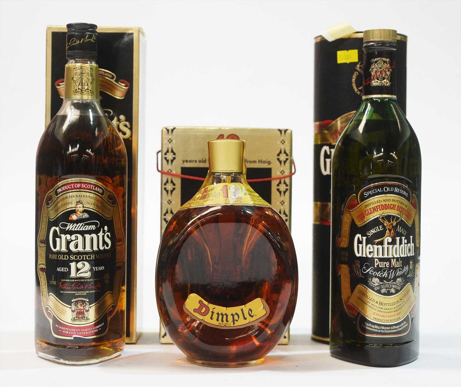 Lot 349 - Three whiskies