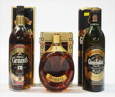 Lot 349 - Three whiskies