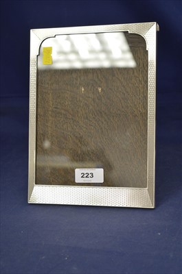 Lot 223 - Silver mounted photograph frame
