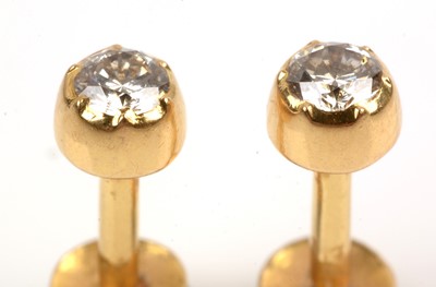 Lot 66 - Stud earrings