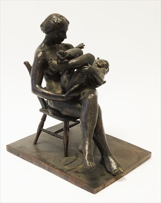 Lot 1264 - Vincent Butler bronze group