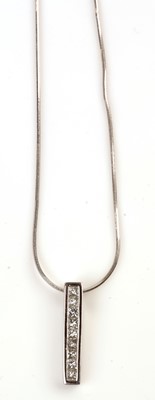 Lot 63 - Diamond pendant