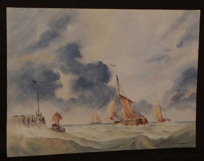 Lot 1161 - C* W* Morsley - watercolour.
