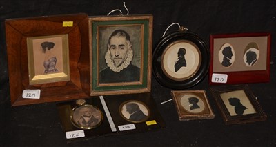 Lot 120 - 19th Century British School - miniatures.