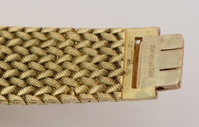 Lot 13 - Piaget 18ct gold watch