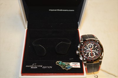 Lot 424 - Seiko F1 Honda watch