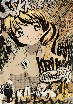 Lot 1018 - "Hush" - print.