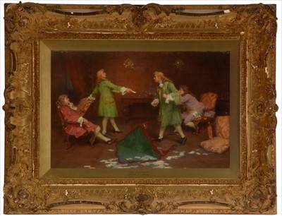 Lot 737 - John Arthur Lomax - oil.