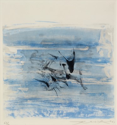 Lot 1014 - Zao Wu-Ki (Zhao Wuji) - print.