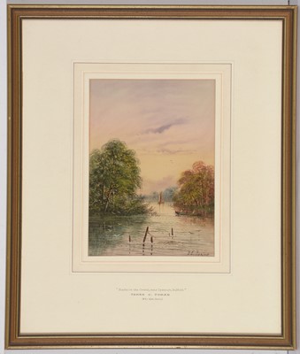 Lot 120 - James C* Jonas - watercolour.
