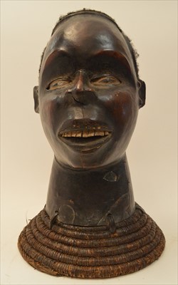Lot 1596 - Makonde helmet mask