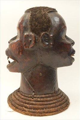 Lot 1596 - Makonde helmet mask