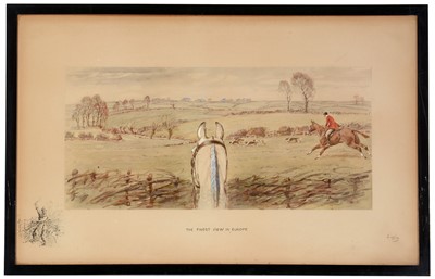 Lot 560 - "Snaffles" Charles Johnson Payne - print.