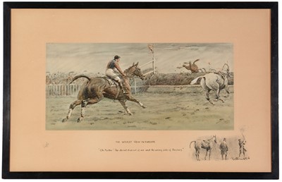 Lot 561 - "Snaffles" Charles Johnson Payne - print.