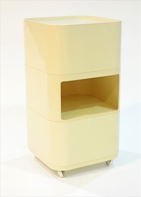 Lot 970 - Anna Castelli for Kartell: plastic three-tier storage tower