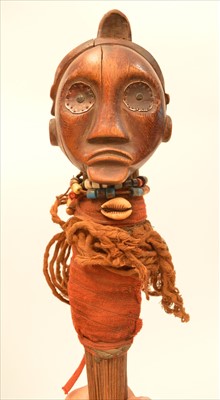 Lot 1576 - Two African brushes
