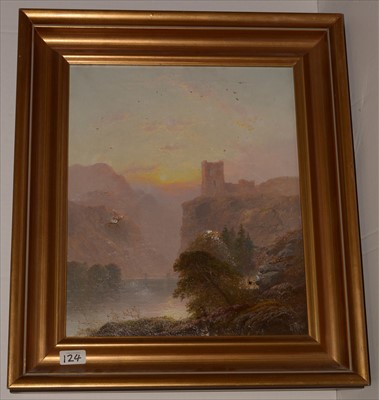 Lot 124 - George Blackie Sticks - oil.