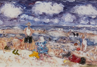 Lot 610 - Richard Hobson - watercolour.