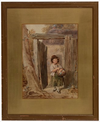 Lot 594 - John Henry Mole, VPRI - watercolour.