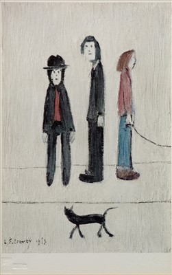 Lot 1091 - Laurence Stephen Lowry, RBA, RA - print.