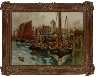 Lot 773 - John William Gilroy - oil.
