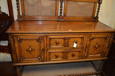 Lot 483 - oak sideboard