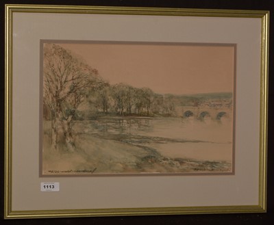 Lot 1113 - Victor Noble Rainbird - watercolour.