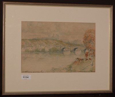 Lot 1114 - Victor Noble Rainbird - watercolour.