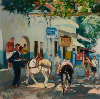 Lot 1436 - Peter Collins - oil.