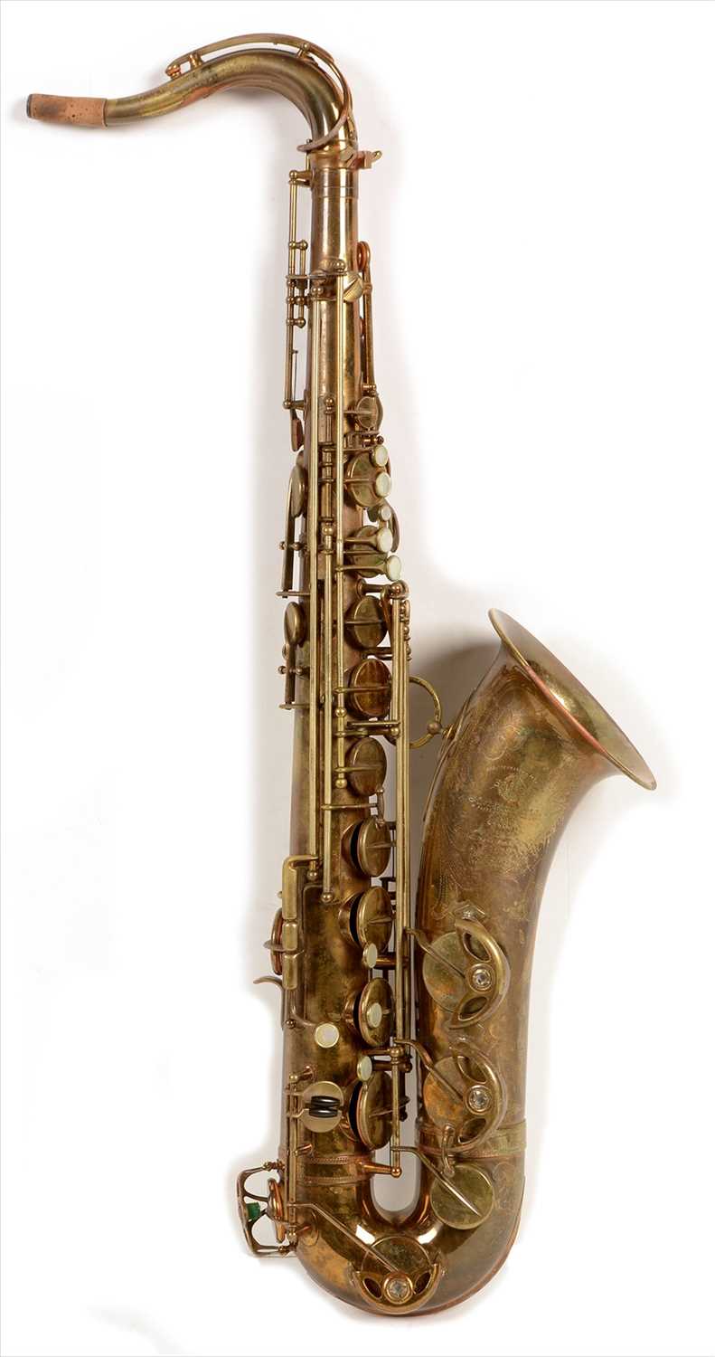 Lot 128 - Selmer balanced action tenor saxophone.