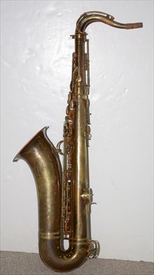 Lot 128 - Selmer balanced action tenor saxophone.