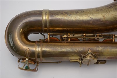 Lot 128 - Selmer balanced action tenor saxophone.