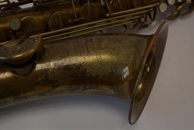 Lot 128 - Selmer balanced action tenor saxophone.