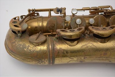 Lot 129 - Selmer super balanced action tenor saxophone