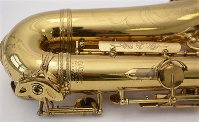 Lot 130 - Selmer super action alto saxophone