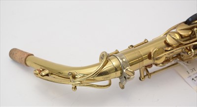 Lot 130 - Selmer super action alto saxophone