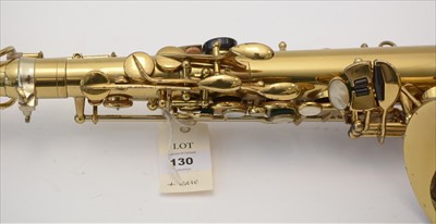 Lot 130 - Selmer super action alto saxophone