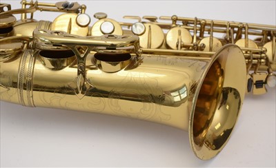Lot 130 - Selmer super action alto saxophone
