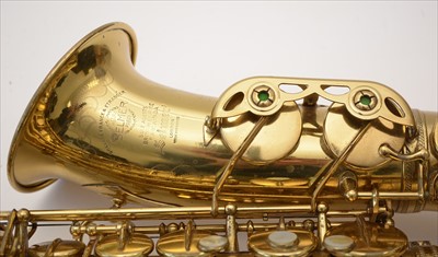 Lot 130 - Selmer super action alto saxophone