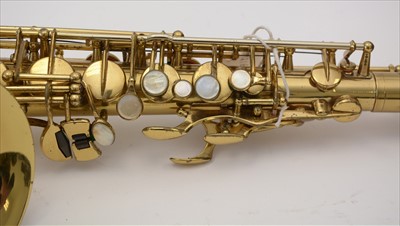 Lot 130 - Selmer super action alto saxophone