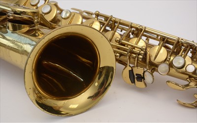 Lot 130 - Selmer super action alto saxophone