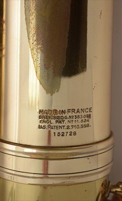 Lot 133 - Selmer VI Baritone saxophone low A