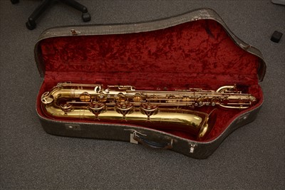 Lot 133 - Selmer VI Baritone saxophone low A