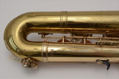 Lot 133 - Selmer VI Baritone saxophone low A