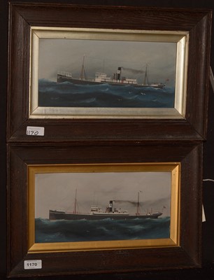 Lot 1170 - H* Crane - oils.