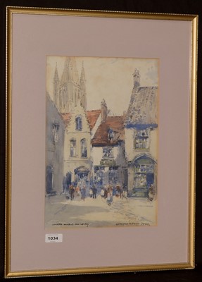 Lot 1034 - Victor Noble Rainbird - watercolour.