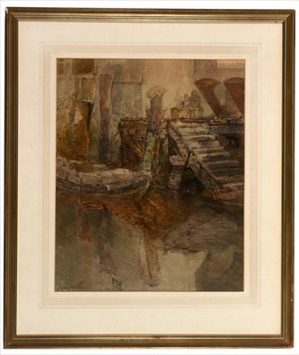 Lot 619 - George Edward Horton - watercolour.